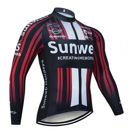 Maillot Cyclisme 2020 Team Sunweb Manches Longues N003